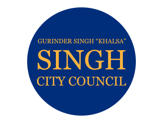Singh for City Council logo design by schiena