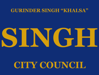 Singh for City Council logo design by coratcoret
