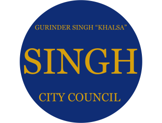 Singh for City Council logo design by coratcoret
