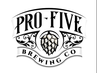 Pro Five Brewing Company logo design by schiena