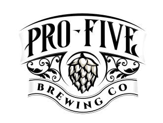 Pro Five Brewing Company logo design by schiena