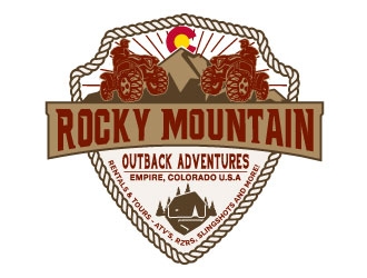 Rocky Mountain Outback Adventures logo design by AYATA