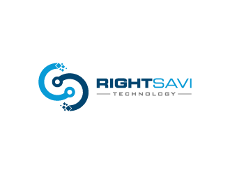 Right Savi Technology logo design by pencilhand