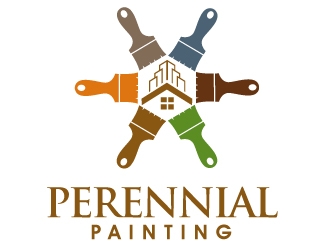 Perennial Painting  logo design by PMG