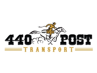 Pony Express Transport  logo design by J0s3Ph