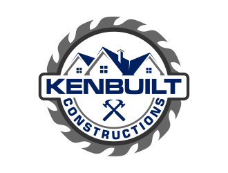 Kenbuilt Constructions logo design by pakNton