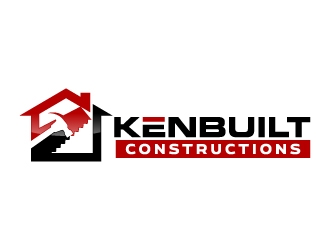 Kenbuilt Constructions logo design by jaize