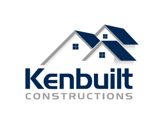 Kenbuilt Constructions logo design by ellsa