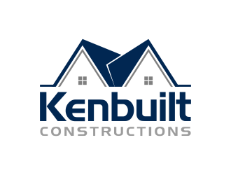 Kenbuilt Constructions logo design by ellsa