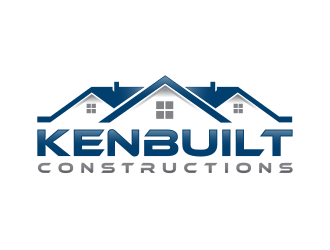 Kenbuilt Constructions logo design by thegoldensmaug