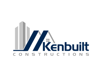 Kenbuilt Constructions logo design by ellsa
