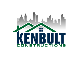 Kenbuilt Constructions logo design by pakderisher