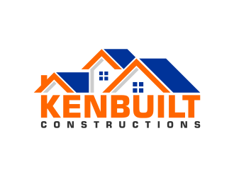 Kenbuilt Constructions logo design by pakderisher