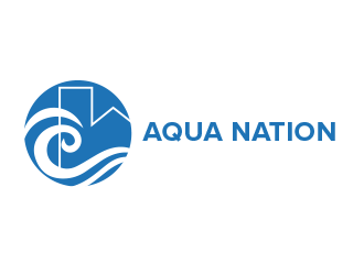 Aqua Nation  logo design by BeDesign