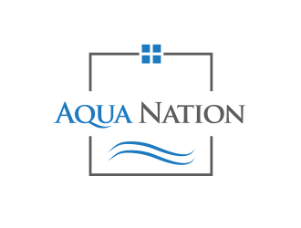 Aqua Nation  logo design by BeDesign