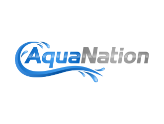Aqua Nation  logo design by maseru