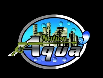 Aqua Nation  logo design by bougalla005