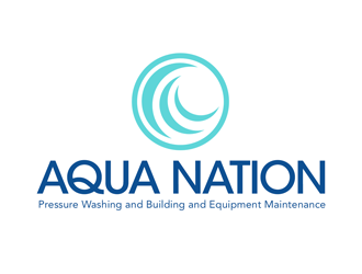 Aqua Nation  logo design by kunejo