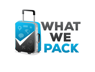 What We Pack logo design by megalogos