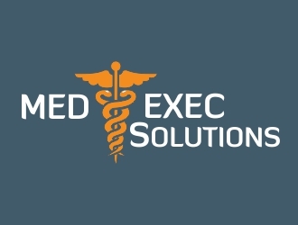 Med-Exec Solutions logo design by ManishKoli