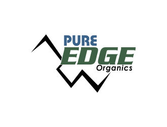 Pure Edge Organics logo design by giphone