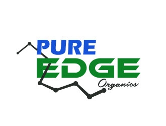 Pure Edge Organics logo design by DesignPal