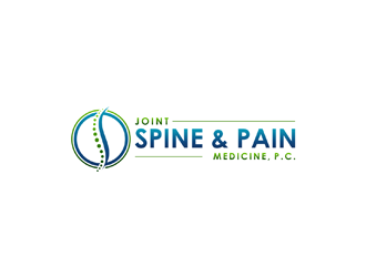 Joint, Spine & Pain Medicine, P.C. logo design by ndaru