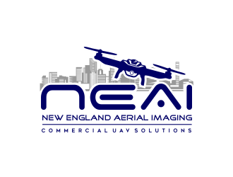 New England Aerial Imaging (NEAI) logo design by AisRafa