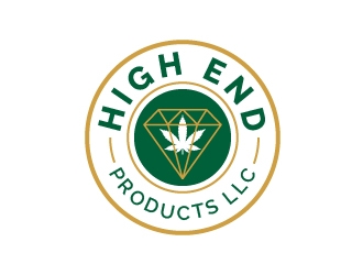 High End Products LLC logo design by eyeglass