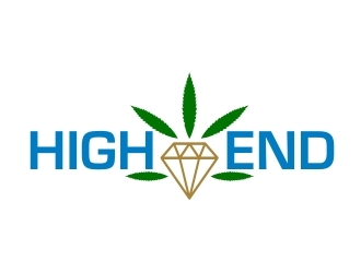 High End Products LLC logo design by dibyo