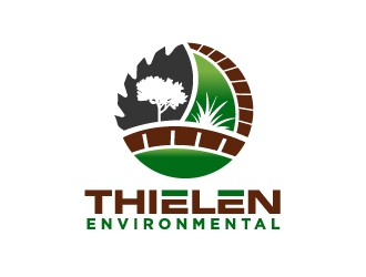 Thielen Environmental  logo design by Foxcody