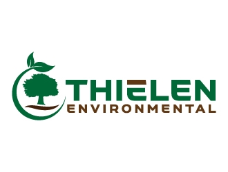 Thielen Environmental  logo design by jaize
