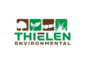 Thielen Environmental  logo design by jaize