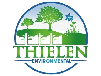 Thielen Environmental  logo design by PMG