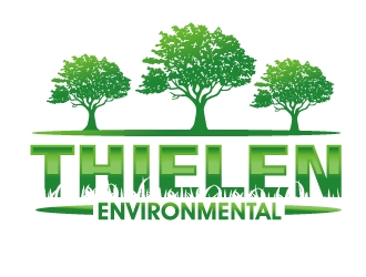 Thielen Environmental  logo design by PMG