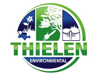 Thielen Environmental  logo design by PMG