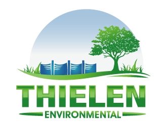 Thielen Environmental  logo design by PMG