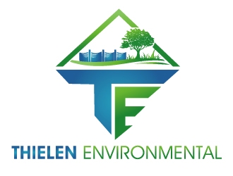 Thielen Environmental  logo design by PMG