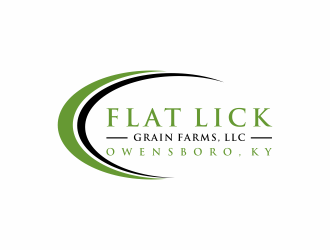 Flat Lick Grain Farms, LLC logo design by haidar