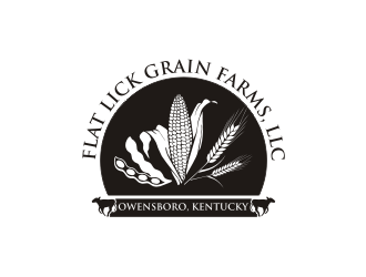 Flat Lick Grain Farms, LLC logo design by Zeratu