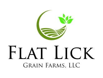 Flat Lick Grain Farms, LLC logo design by jetzu