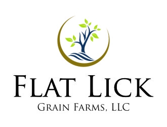 Flat Lick Grain Farms, LLC logo design by jetzu