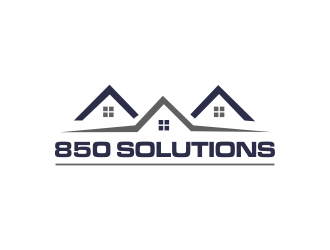850 SOLUTIONS logo design by oke2angconcept