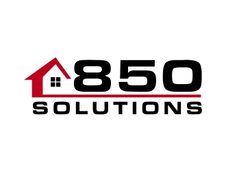 850 SOLUTIONS logo design by mckris