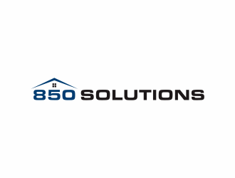 850 SOLUTIONS logo design by Editor