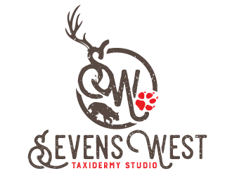 Sevens West Taxidermy Studio logo design by scriotx