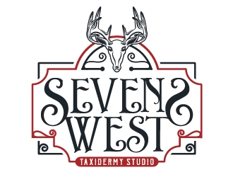 Sevens West Taxidermy Studio logo design by Ultimatum