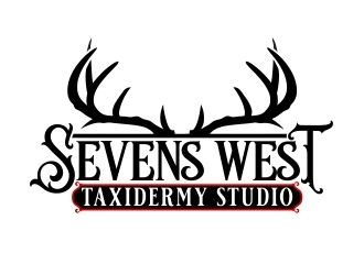 Sevens West Taxidermy Studio logo design by b3no