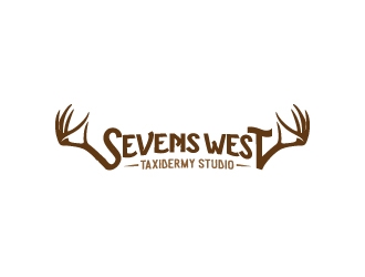 Sevens West Taxidermy Studio logo design by jaize