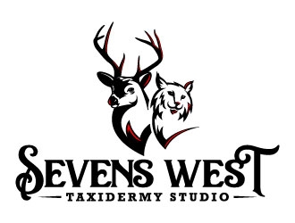 Sevens West Taxidermy Studio logo design by daywalker